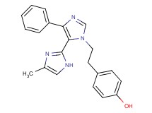 4-[2-(4-methyl-5'-phenyl-1H,3'H-2,4'-biimidazol-3'-yl)ethyl]phenol