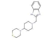 2-[(4-thiomorpholin-4-ylpiperidin-1-yl)methyl]-1H-benzimidazole