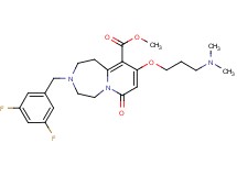 methyl 3-(3,5-difluorobenzyl)-9-[3-(dimethylamino)propoxy]-7-oxo-1,2,3,4,5,7-hexahydropyrido[1,2-d][1,4]diazepine-10-carboxylate