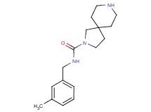 N-(3-methylbenzyl)-2,8-diazaspiro[4.5]decane-2-carboxamide hydrochloride