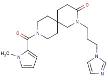 2-[3-(1H-imidazol-1-yl)propyl]-9-[(1-methyl-1H-pyrrol-2-yl)carbonyl]-2,9-diazaspiro[5.5]undecan-3-one