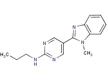 5-(1-methyl-1H-benzimidazol-2-yl)-N-propylpyrimidin-2-amine