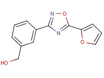 {3-[5-(2-furyl)-1,2,4-oxadiazol-3-yl]phenyl}methanol