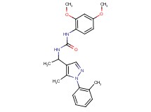 N-(2,4-dimethoxyphenyl)-N'-{1-[5-methyl-1-(2-methylphenyl)-1H-pyrazol-4-yl]ethyl}urea