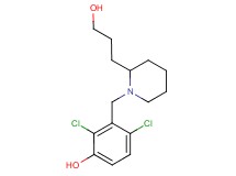 2,4-dichloro-3-{[2-(3-hydroxypropyl)piperidin-1-yl]methyl}phenol