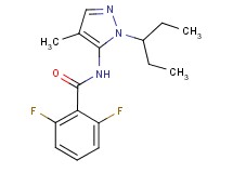 N-[1-(1-ethylpropyl)-4-methyl-1H-pyrazol-5-yl]-2,6-difluorobenzamide