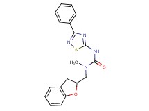 N-(2,3-dihydro-1-benzofuran-2-ylmethyl)-N-methyl-N'-(3-phenyl-1,2,4-thiadiazol-5-yl)urea