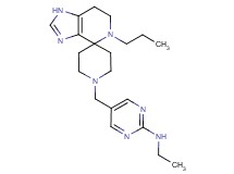 N-ethyl-5-[(5-propyl-1,5,6,7-tetrahydro-1'H-spiro[imidazo[4,5-c]pyridine-4,4'-piperidin]-1'-yl)methyl]pyrimidin-2-amine