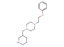 1-(2-phenoxyethyl)-4-(3-piperidinylmethyl)piperazine dihydrochloride