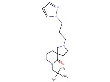 7-(2,2-dimethylpropyl)-2-[3-(1H-pyrazol-1-yl)propyl]-2,7-diazaspiro[4.5]decan-6-one