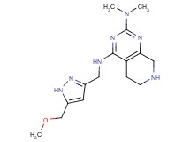 N~4~-{[5-(methoxymethyl)-1H-pyrazol-3-yl]methyl}-N~2~,N~2~-dimethyl-5,6,7,8-tetrahydropyrido[3,4-d]pyrimidine-2,4-diamine