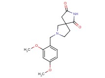 7-(2,4-dimethoxybenzyl)-2,7-diazaspiro[4.4]nonane-1,3-dione