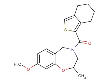8-methoxy-2-methyl-4-(4,5,6,7-tetrahydro-2-benzothien-1-ylcarbonyl)-2,3,4,5-tetrahydro-1,4-benzoxazepine
