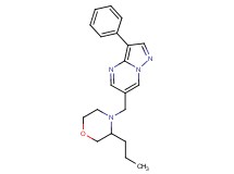 3-phenyl-6-[(3-propylmorpholin-4-yl)methyl]pyrazolo[1,5-a]pyrimidine
