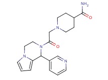 1-{2-oxo-2-[1-(3-pyridinyl)-3,4-dihydropyrrolo[1,2-a]pyrazin-2(1H)-yl]ethyl}-4-piperidinecarboxamide