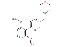 4-{[6-(2,6-dimethoxyphenyl)pyridin-3-yl]methyl}morpholine