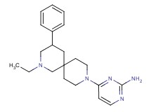 4-(2-ethyl-4-phenyl-2,9-diazaspiro[5.5]undec-9-yl)-2-pyrimidinamine