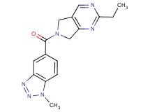 5-[(2-ethyl-5,7-dihydro-6H-pyrrolo[3,4-d]pyrimidin-6-yl)carbonyl]-1-methyl-1H-1,2,3-benzotriazole