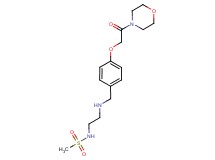 N-(2-{[4-(2-morpholin-4-yl-2-oxoethoxy)benzyl]amino}ethyl)methanesulfonamide