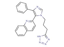 2-{4-phenyl-1-[3-(1H-tetrazol-5-yl)propyl]-1H-imidazol-5-yl}quinoline