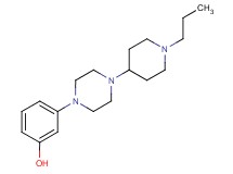 3-[4-(1-propyl-4-piperidinyl)-1-piperazinyl]phenol bis(trifluoroacetate) (salt)