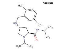 (4R)-4-[(2,5-dimethylbenzyl)amino]-N,1-diisopropyl-L-prolinamide