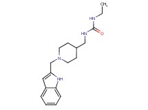 N-ethyl-N'-{[1-(1H-indol-2-ylmethyl)piperidin-4-yl]methyl}urea
