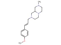 2-[(2E)-3-(4-methoxyphenyl)prop-2-en-1-yl]-8-methyloctahydro-2H-pyrazino[1,2-a]pyrazine