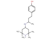 4-{3-[(2,2,6,6-tetramethyl-4-piperidinyl)amino]butyl}phenol