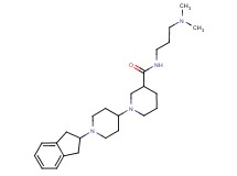 1'-(2,3-dihydro-1H-inden-2-yl)-N-[3-(dimethylamino)propyl]-1,4'-bipiperidine-3-carboxamide
