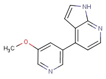 4-(5-methoxypyridin-3-yl)-1H-pyrrolo[2,3-b]pyridine