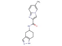 6-methyl-N-(4,5,6,7-tetrahydro-1H-indazol-5-yl)imidazo[1,2-a]pyridine-2-carboxamide