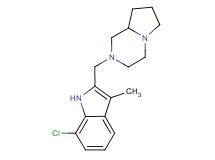 2-[(7-chloro-3-methyl-1H-indol-2-yl)methyl]octahydropyrrolo[1,2-a]pyrazine