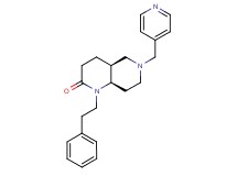 (4aS*,8aR*)-1-(2-phenylethyl)-6-(pyridin-4-ylmethyl)octahydro-1,6-naphthyridin-2(1H)-one