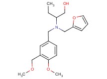 2-{(2-furylmethyl)[4-methoxy-3-(methoxymethyl)benzyl]amino}butan-1-ol