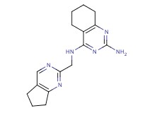 N~4~-(6,7-dihydro-5H-cyclopenta[d]pyrimidin-2-ylmethyl)-5,6,7,8-tetrahydroquinazoline-2,4-diamine