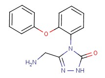 5-(aminomethyl)-4-(2-phenoxyphenyl)-2,4-dihydro-3H-1,2,4-triazol-3-one