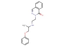 2-{2-[(1-methyl-2-phenoxyethyl)amino]ethyl}phthalazin-1(2H)-one