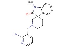 1'-[(2-aminopyridin-3-yl)methyl]-1-methylspiro[indole-3,3'-piperidin]-2(1H)-one