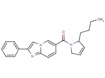 6-[(2-butyl-2,5-dihydro-1H-pyrrol-1-yl)carbonyl]-2-phenylimidazo[1,2-a]pyridine