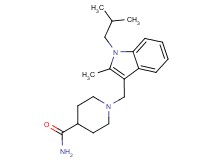 1-[(1-isobutyl-2-methyl-1H-indol-3-yl)methyl]piperidine-4-carboxamide