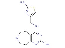 N~4~-[(2-amino-1,3-thiazol-4-yl)methyl]-6,7,8,9-tetrahydro-5H-pyrimido[4,5-d]azepine-2,4-diamine