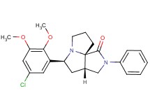 (3aS*,5S*,9aS*)-5-(5-chloro-2,3-dimethoxyphenyl)-2-phenylhexahydro-7H-pyrrolo[3,4-g]pyrrolizin-1(2H)-one