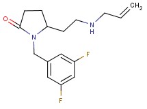 5-[2-(allylamino)ethyl]-1-(3,5-difluorobenzyl)-2-pyrrolidinone