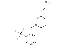 (2-{1-[2-(trifluoromethyl)benzyl]-3-piperidinyl}ethyl)amine dihydrochloride