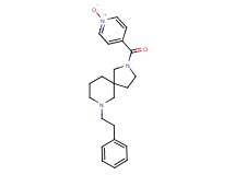 2-(1-oxidoisonicotinoyl)-7-(2-phenylethyl)-2,7-diazaspiro[4.5]decane