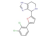 4-[5-(2,3-dichlorophenyl)-2-furyl]-4,5,6,7-tetrahydro-1H-imidazo[4,5-c]pyridine