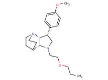 (3R*,3aR*,7aR*)-3-(4-methoxyphenyl)-1-(2-propoxyethyl)octahydro-4,7-ethanopyrrolo[3,2-b]pyridine