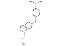 2-[5-{[6-(dimethylamino)pyridin-3-yl]methyl}-5,6-dihydropyrrolo[3,4-c]pyrazol-1(4H)-yl]ethanol