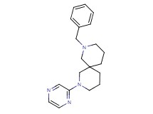 2-benzyl-8-(2-pyrazinyl)-2,8-diazaspiro[5.5]undecane